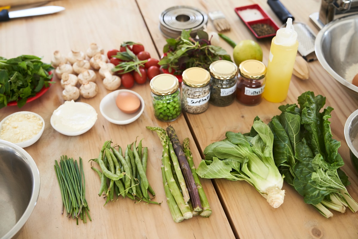 Healthy cooking community gathering